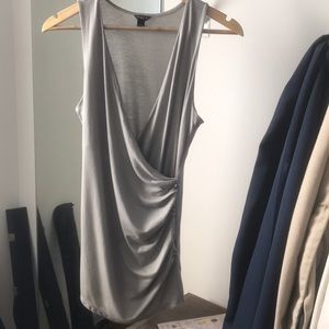 V Neck Shirt with side buttons